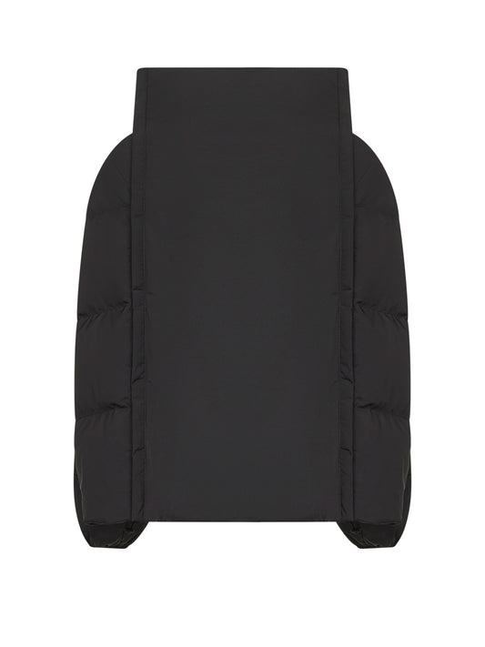 Black convertible padded jacket