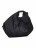 Black Japanese draped tote bag