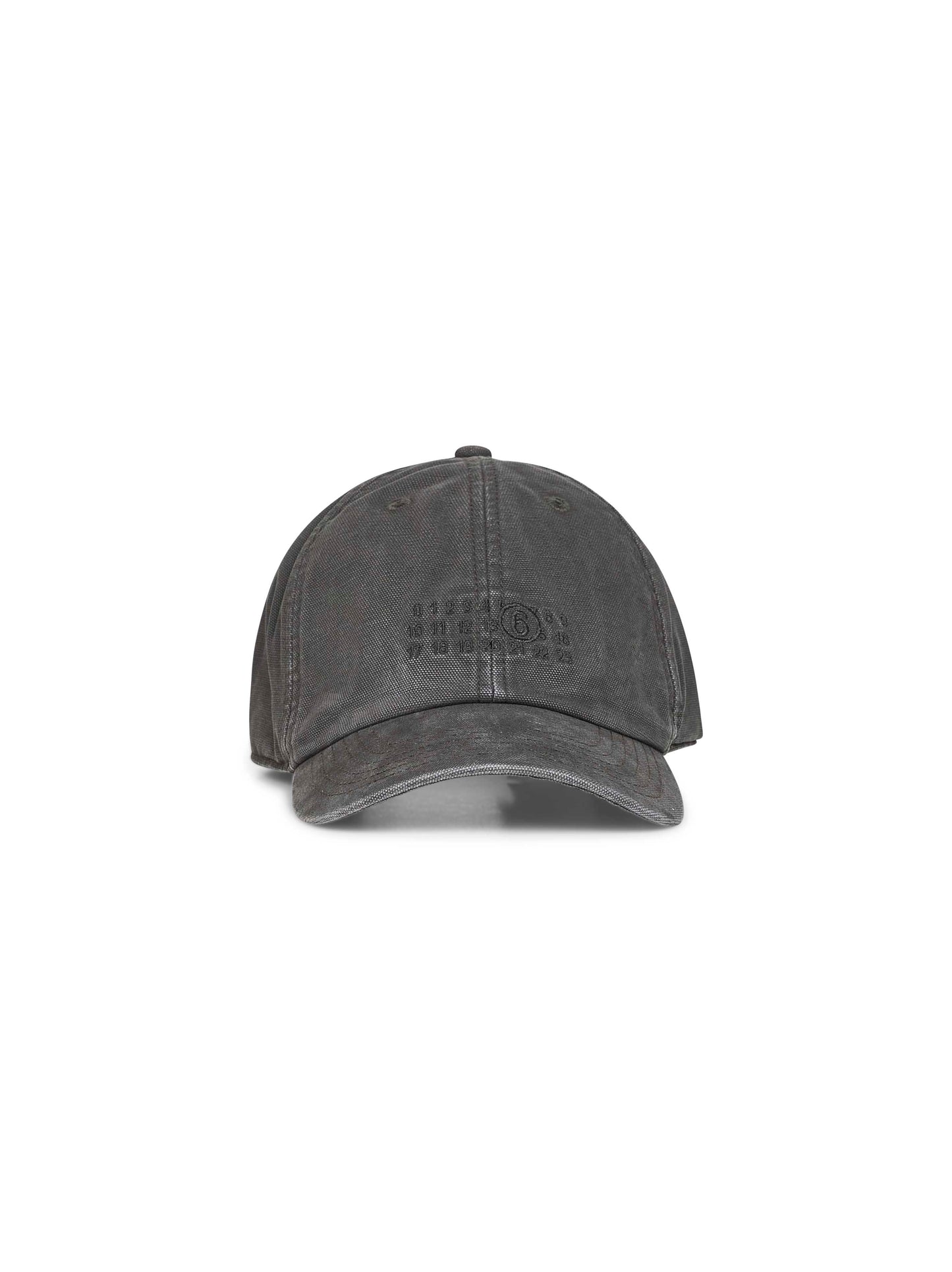 Grey cotton baseball cap