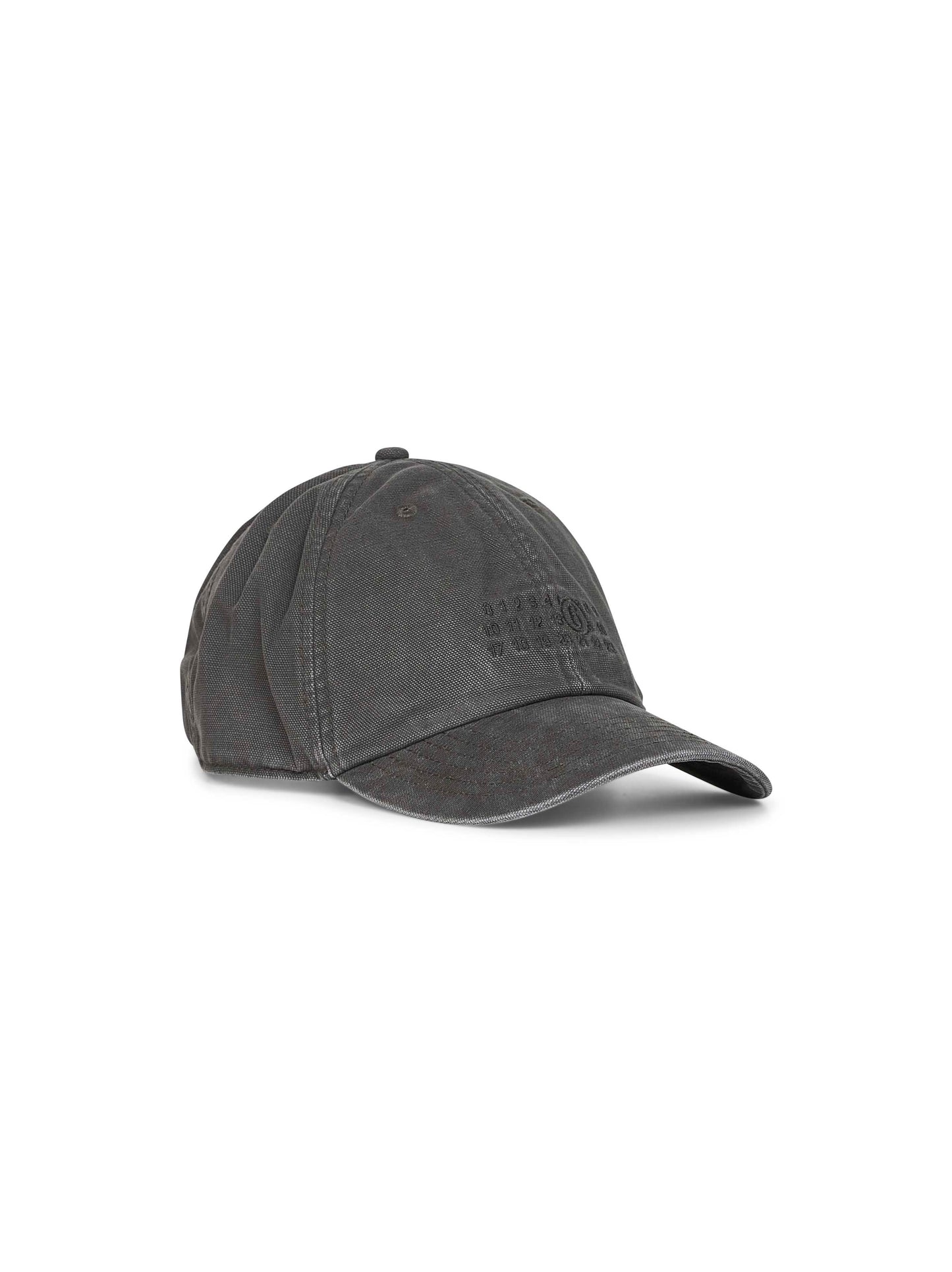 Grey cotton baseball cap