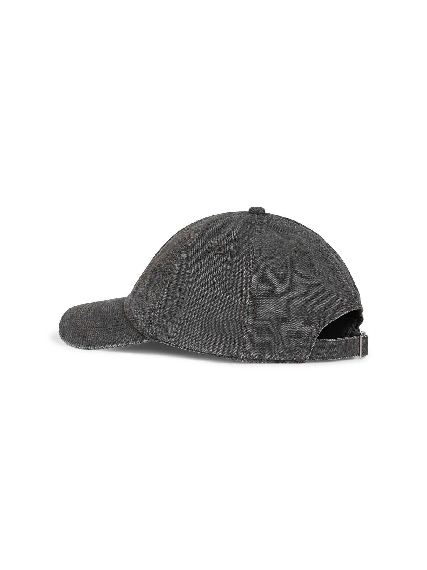 Grey cotton baseball cap