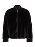 Giacca bomber reversibile nera