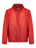 Orange Hamlin hooded windbreaker
