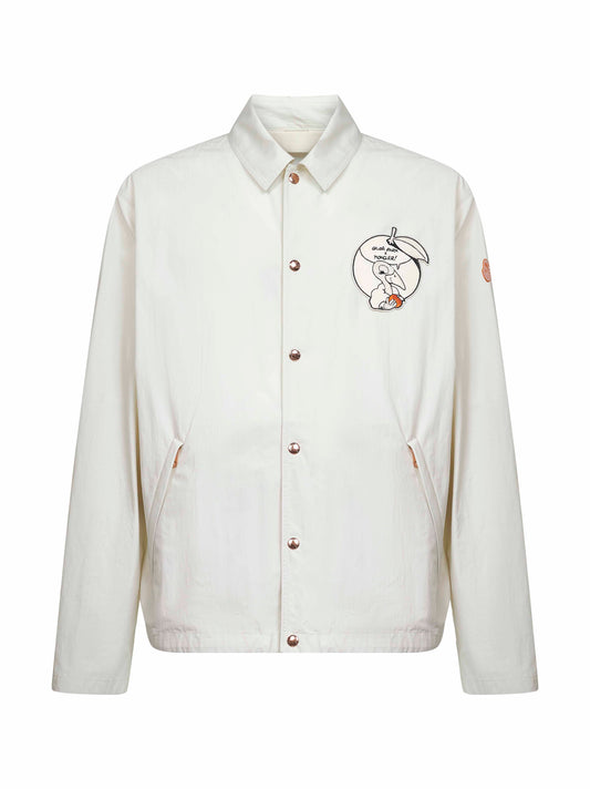 White Moncler x Gilga Farm Satsuma shirt jacket