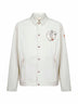 White Moncler x Gilga Farm Satsuma shirt jacket