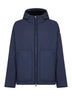 Blue Moncler x Gilga Farm Caracara hooded down jacket