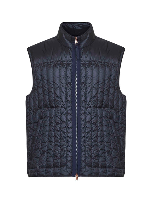 Blue Moncler x Gilga Farm Tangerine padded vest