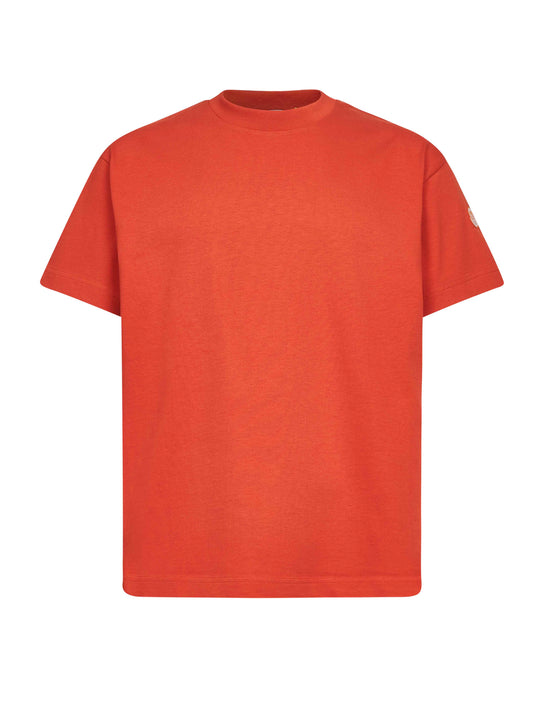 T-shirt Moncler x Gilga Farm in cotone arancione