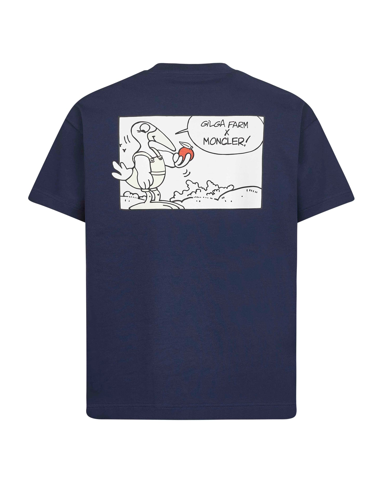 Blue cotton Moncler x Gilga Farm T-shirt