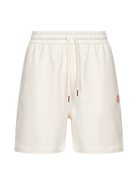 Ivory cotton Moncler x Gilga Farm shorts