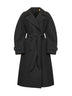Black Moncler x EE72 by Edward Enninful Zake trench coat