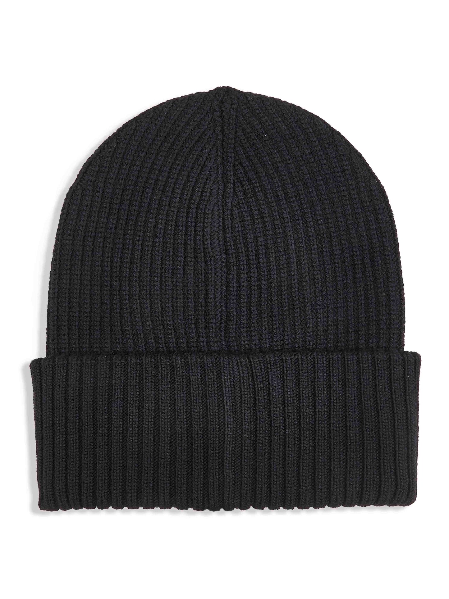 Berretto Moncler x EE72 di Edward Enninful in lana nera