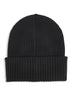 Berretto Moncler x EE72 di Edward Enninful in lana nera