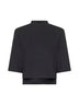 Black Moncler x EE72 by Edward Enninful neoprene T-shirt