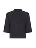 Black Moncler x EE72 by Edward Enninful neoprene T-shirt