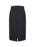 Black Moncler x EE72 by Edward Enninful neoprene skirt