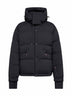 Black Coraia hooded ski jacket