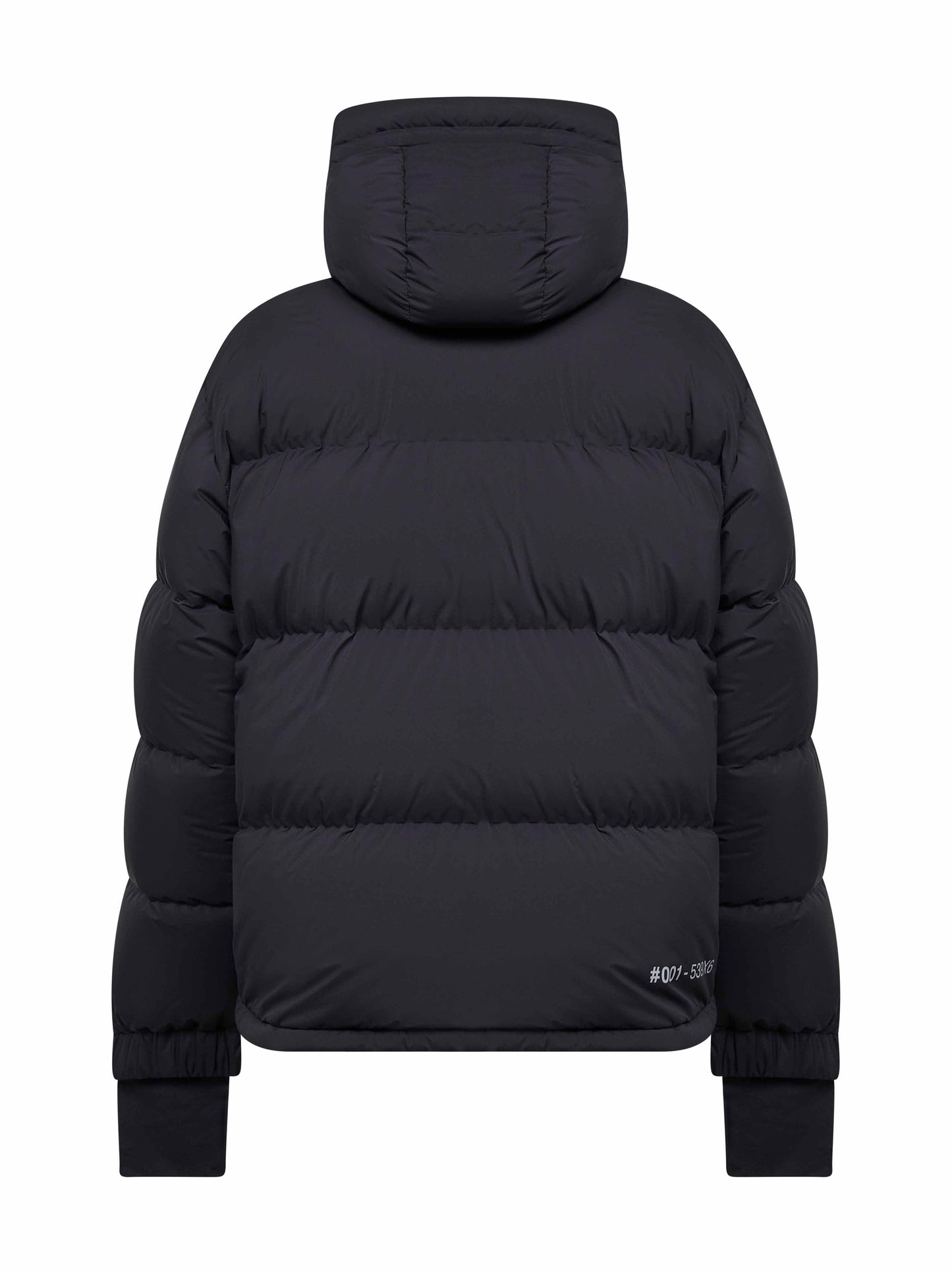 Black Coraia hooded ski jacket