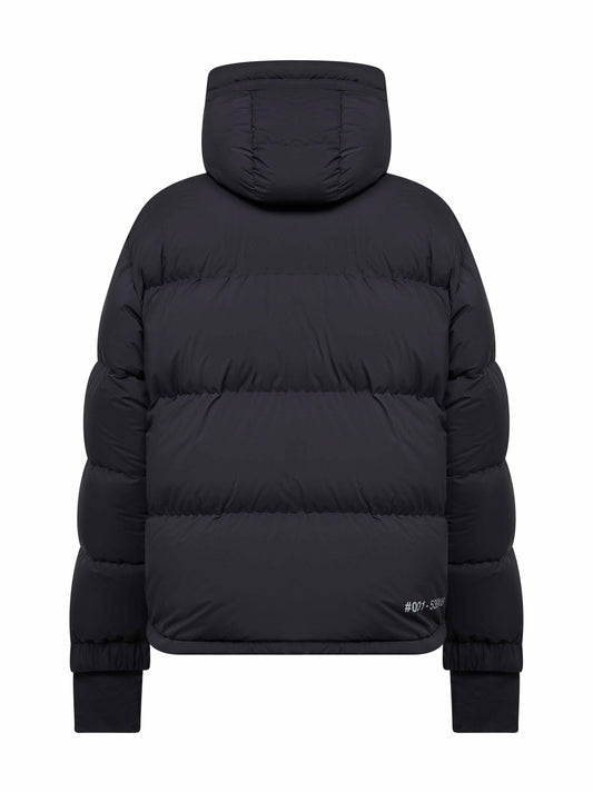 Black Coraia hooded ski jacket