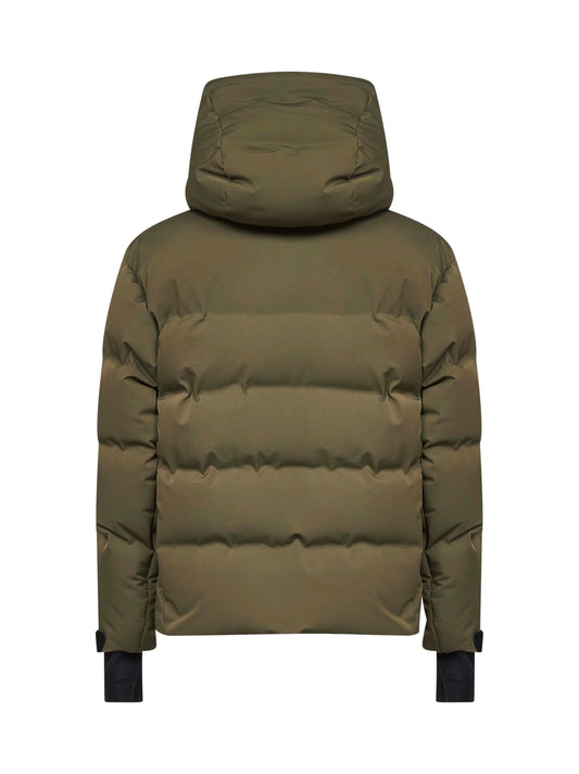 Green Fellberg hooded down jacket