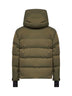 Green Fellberg hooded down jacket