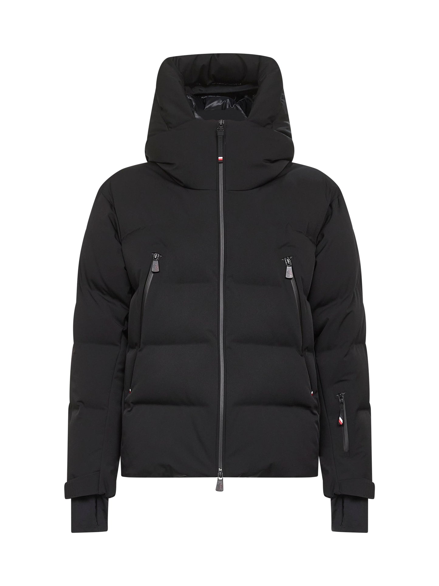 Piumino con cappuccio Fellberg nero