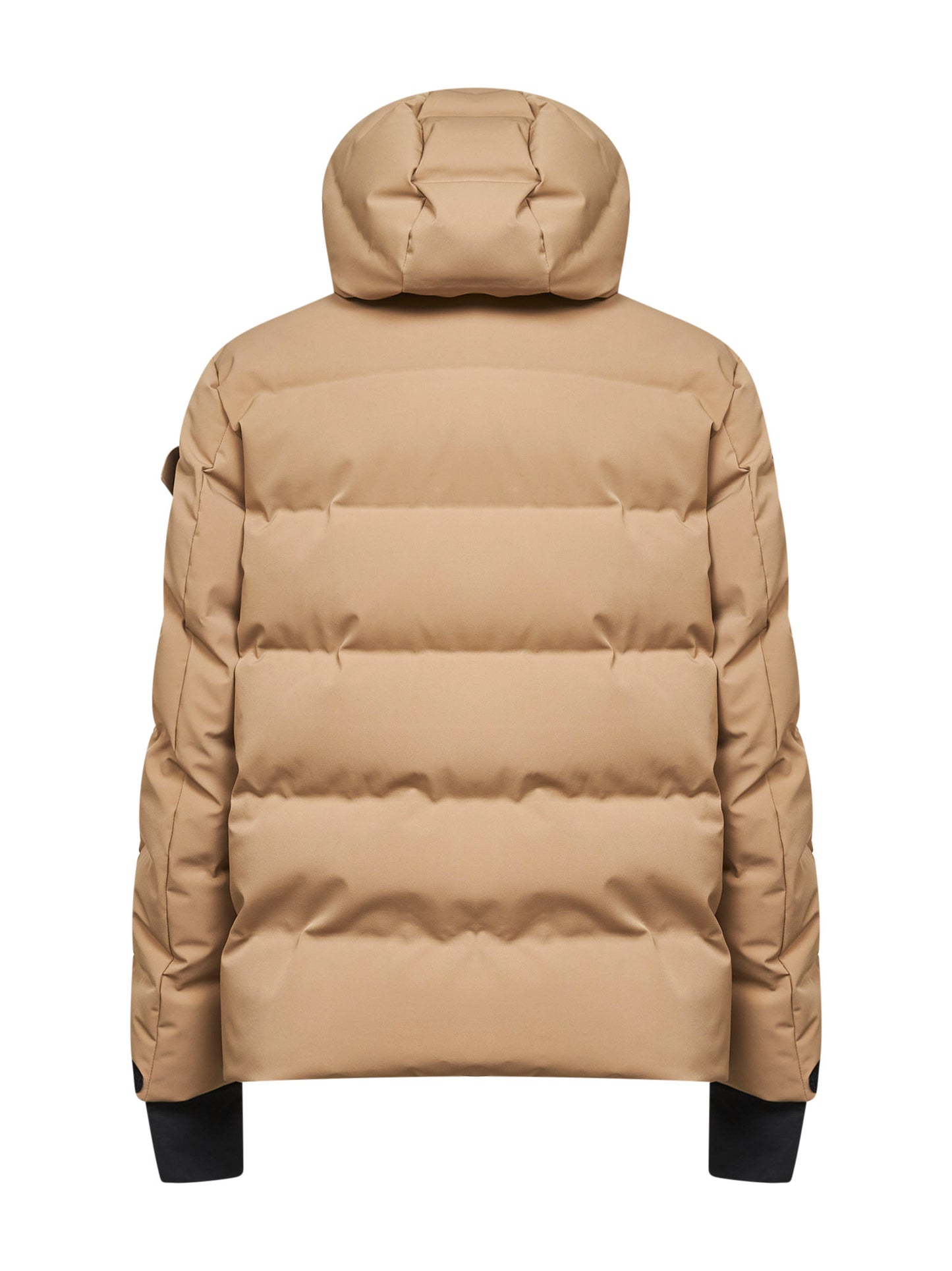 Piumino da sci con cappuccio Montgetech beige