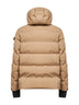 Piumino da sci con cappuccio Montgetech beige