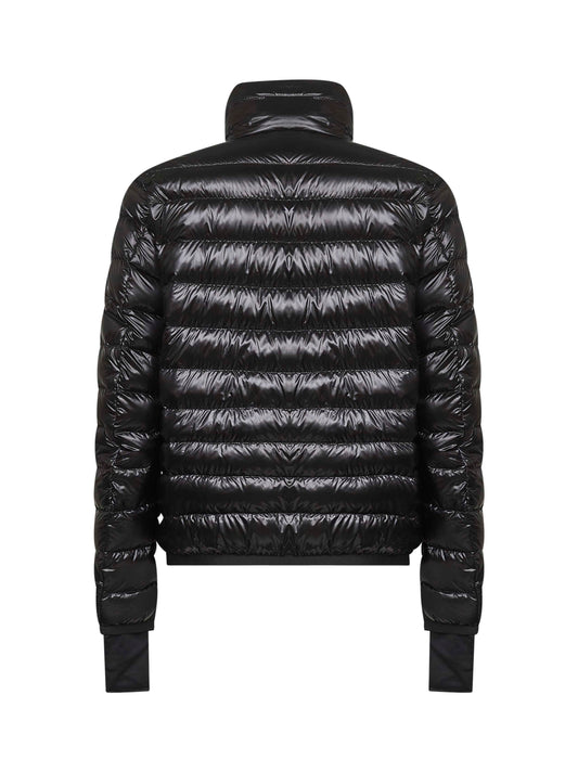 Black stretch nylon Hers down jacket