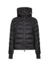 Black Camurac hooded ski jacket