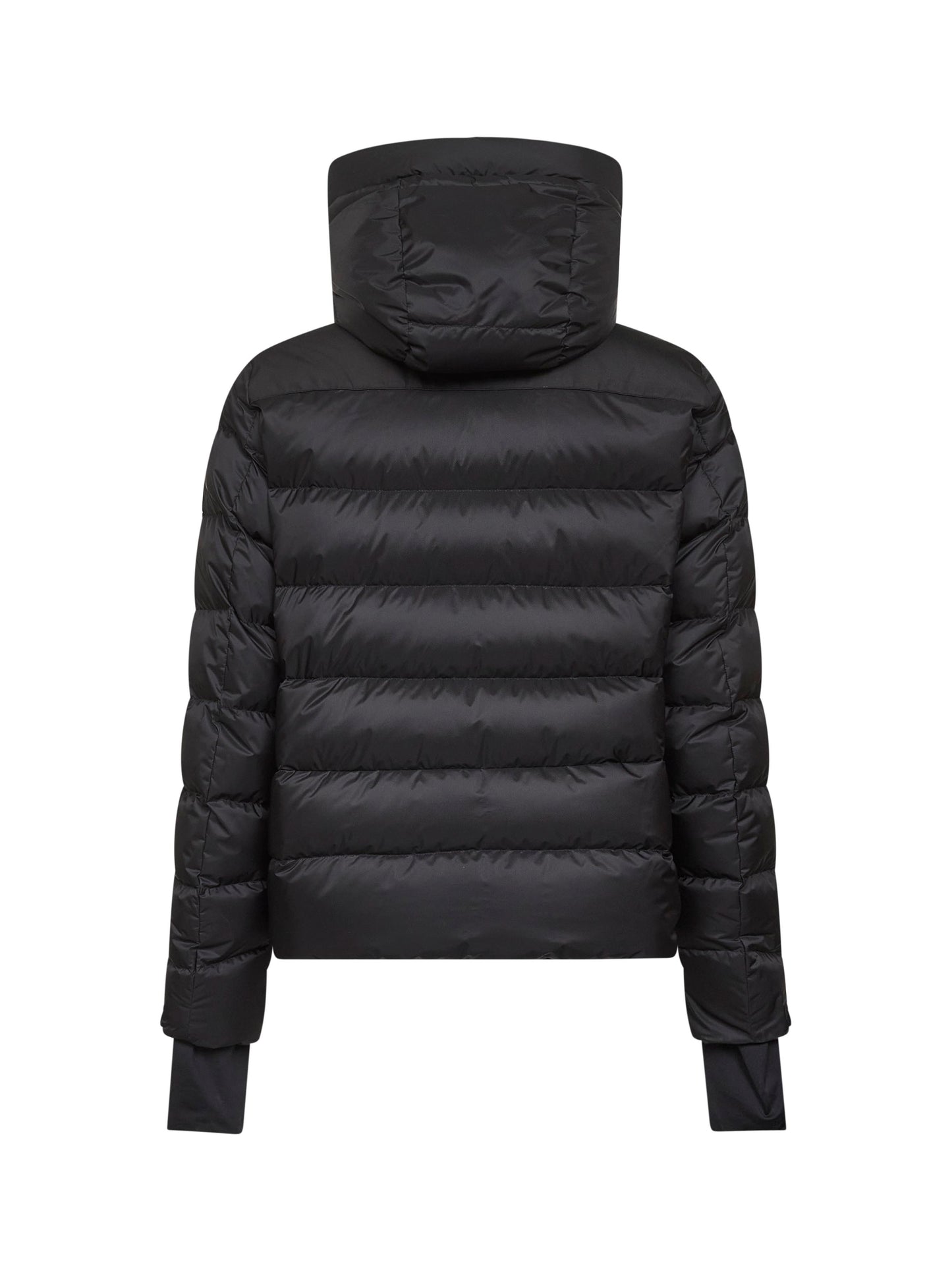 Black Camurac hooded ski jacket