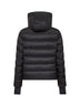 Black Camurac hooded ski jacket