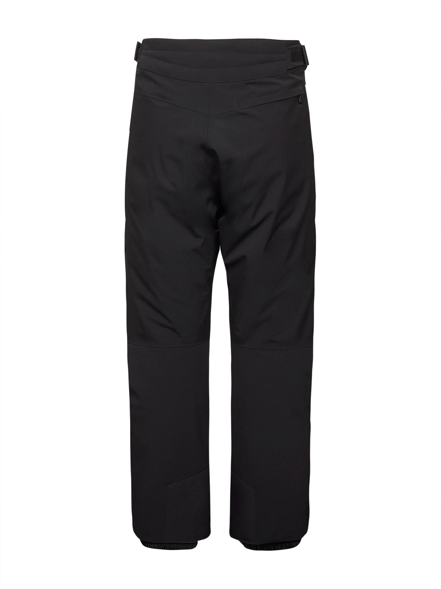 Black padded ski trousers