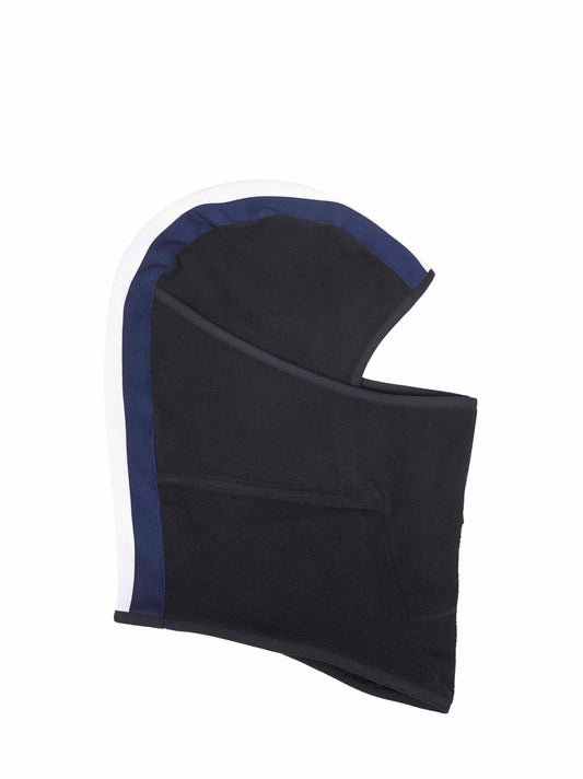 Passamontagna in pile stretch nero