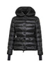 Black Armoniques hooded ski down jacket