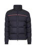 Blue Bouvaque short down jacket