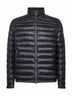 Black Arnique short down jacket