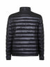 Black Arnique short down jacket