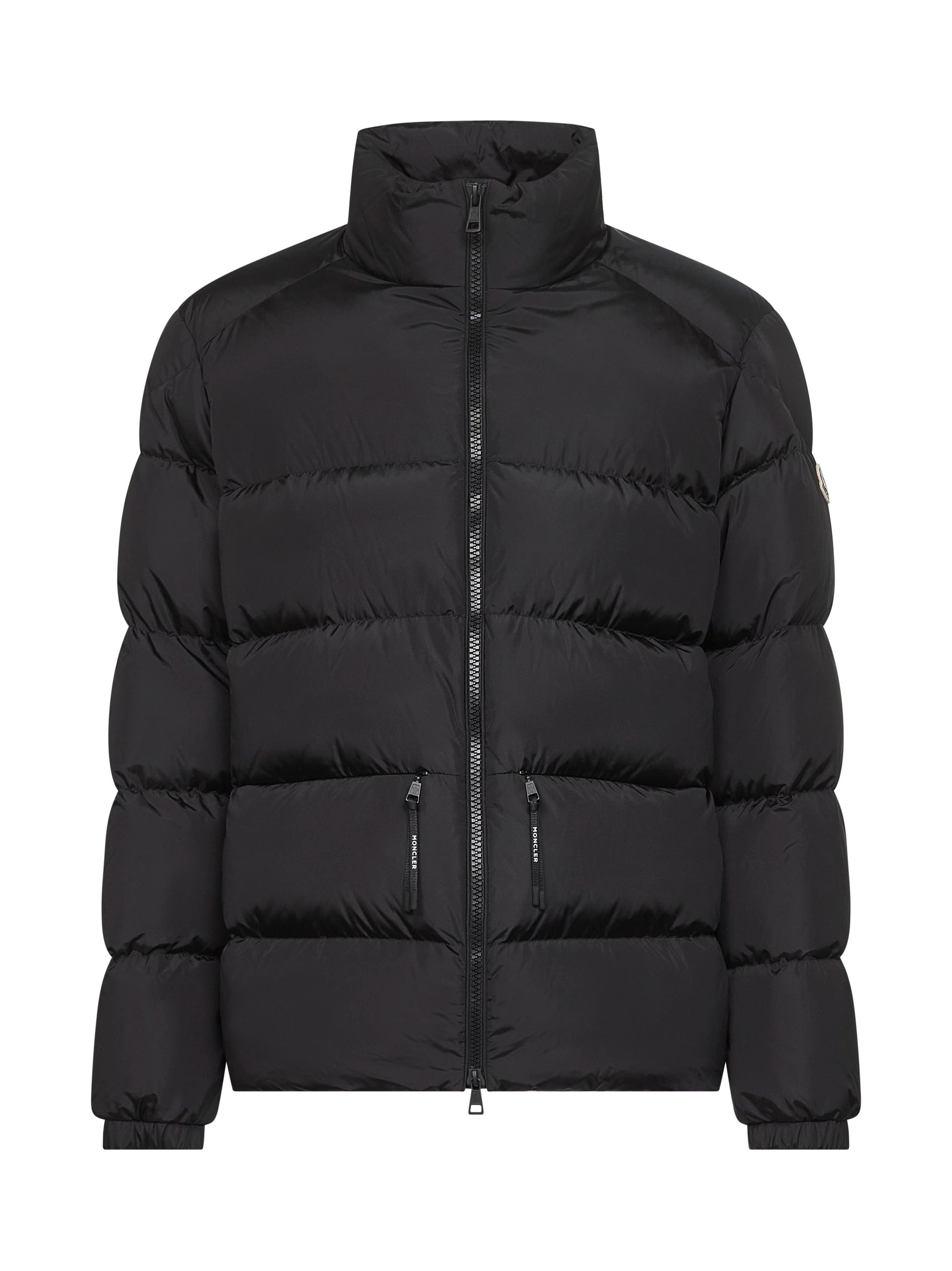 Piumino corto Tuileries in nylon nero –