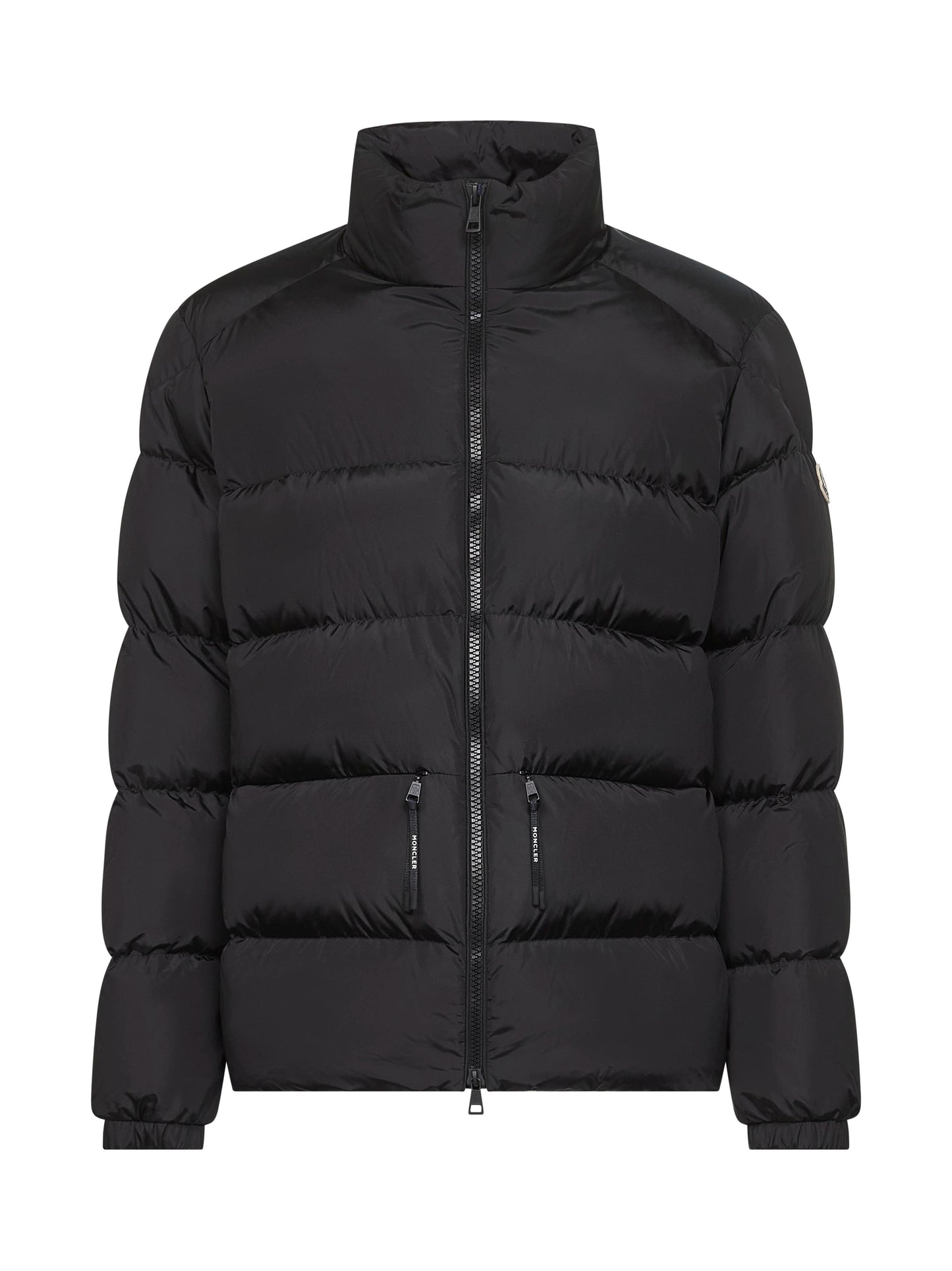 Piumino corto Tuileries in nylon nero