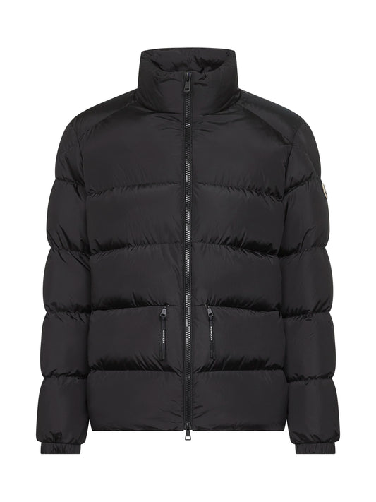 Piumino corto Tuileries in nylon nero