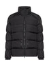 Piumino corto Tuileries in nylon nero