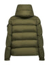 Piumino corto con cappuccio Moncler Maya 70 verde
