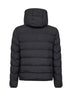 Black Montbrocq short Hhoded down jacket