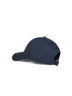 Blue cotton gabardine baseball cap