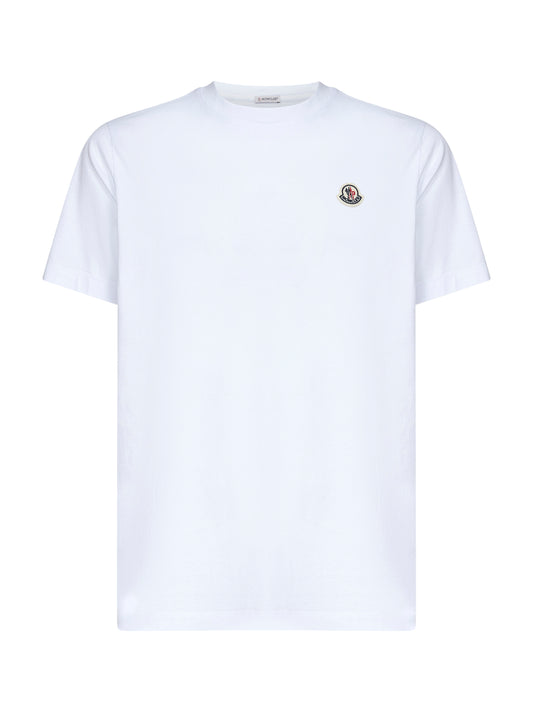 Cotton pack of three logo patch T-shirts
