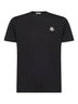 Cotton pack of three logo patch T-shirts
