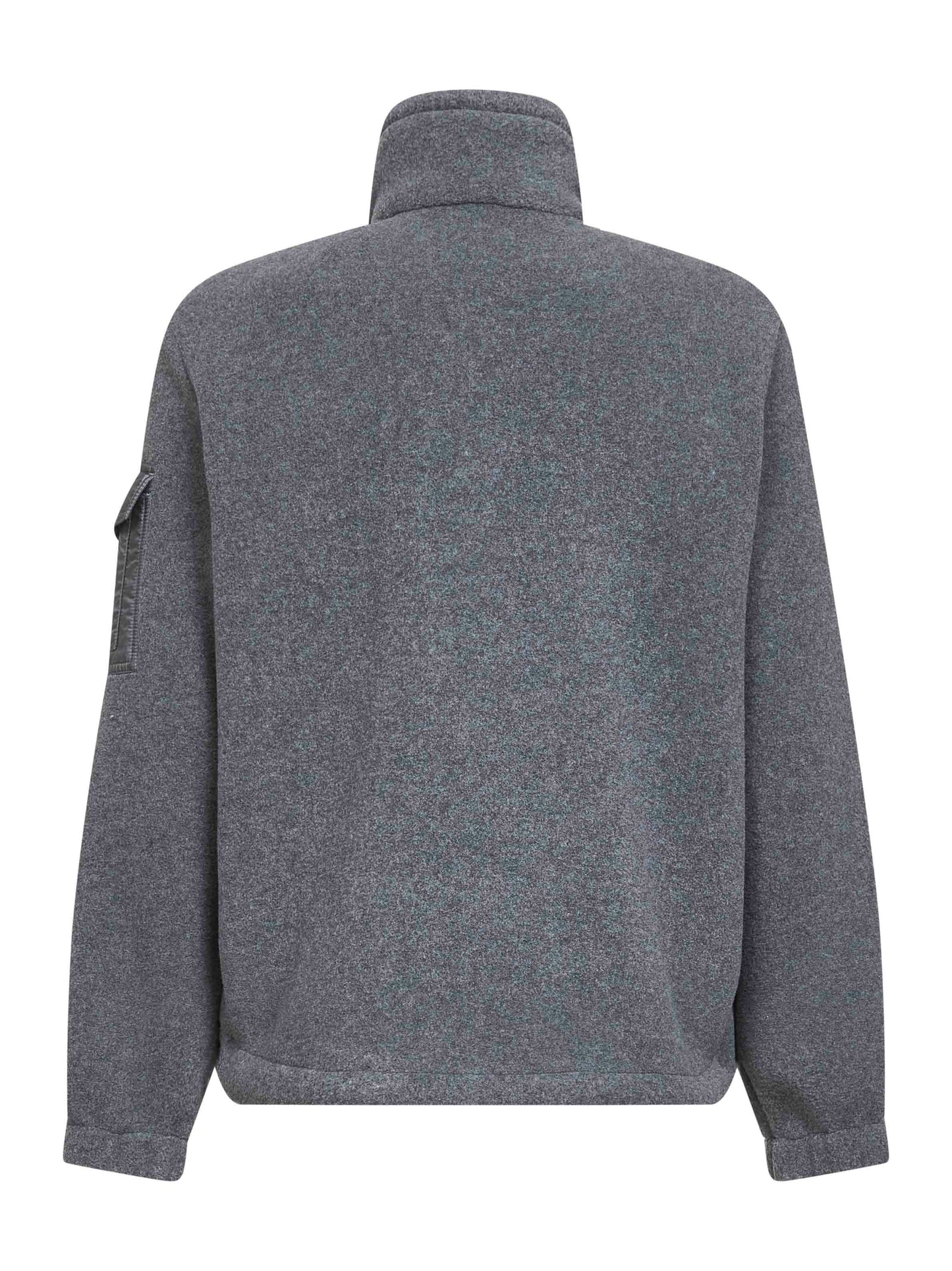 Giubbino in feltro grigio