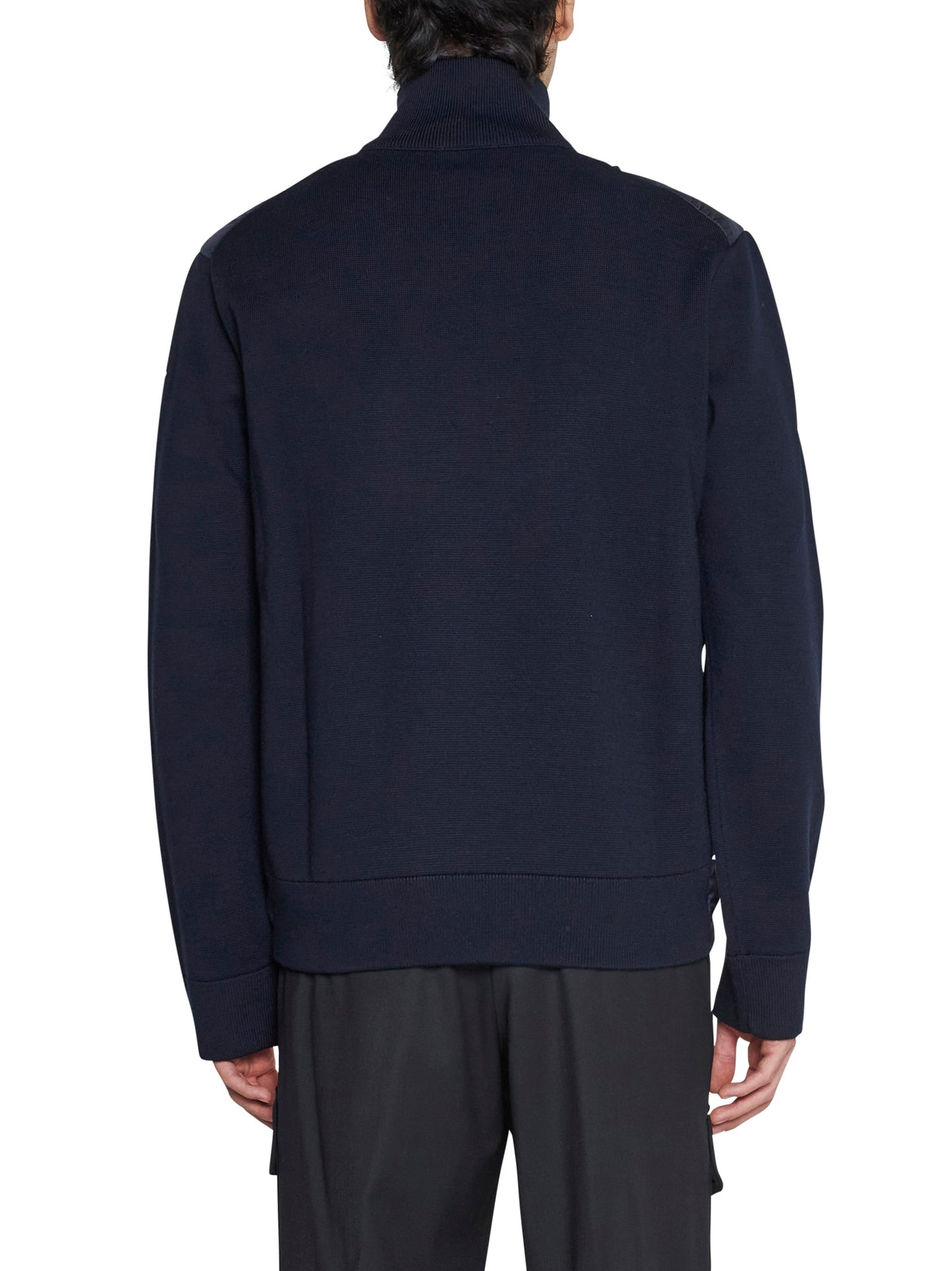 Padded zip-up cardigan by Moncler