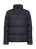 Blue Mauzun short down jacket